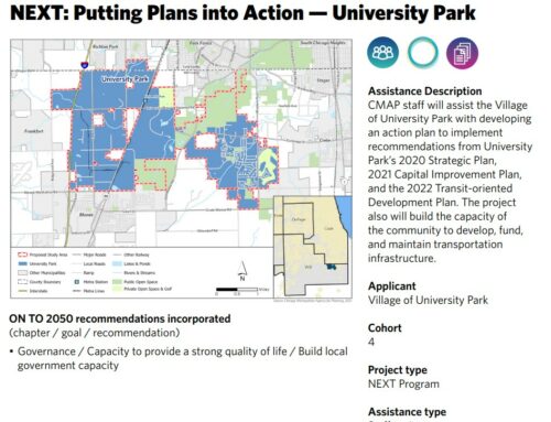 CMAP: NEXT Putting Plans to Action